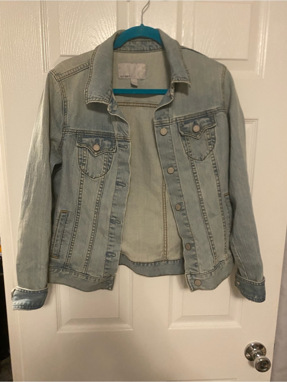 Old Navy Light Blue Denim Jacket - Women's Jean Jacket